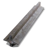TRANSFORM TRAPLAST Plastový Lehký plotový základ 196/170, délka 1,2m,  Šedá